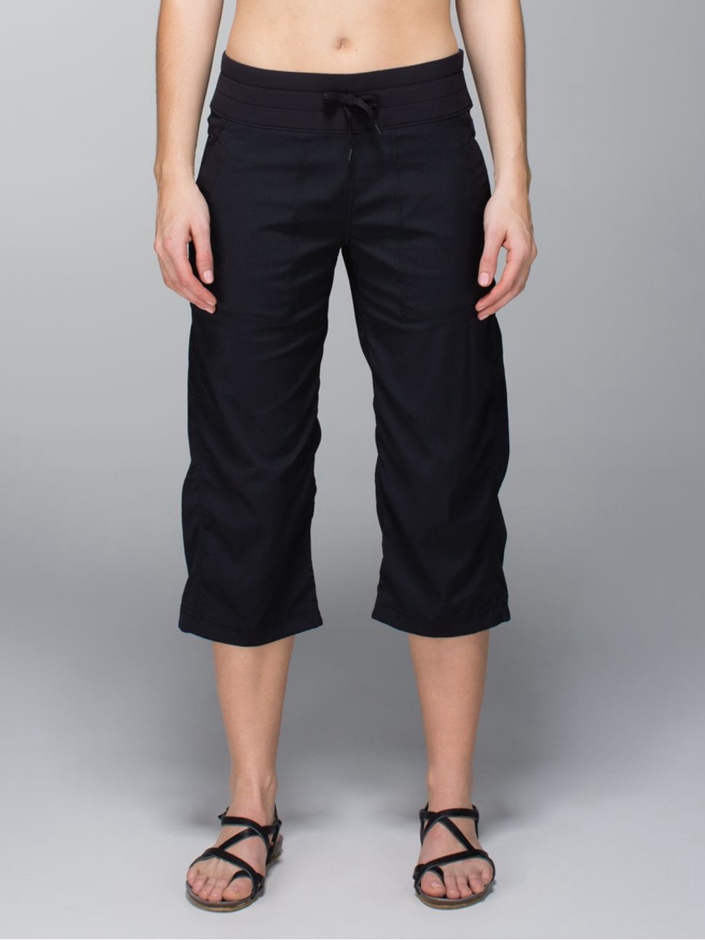 Lululemon Black Studio Crop